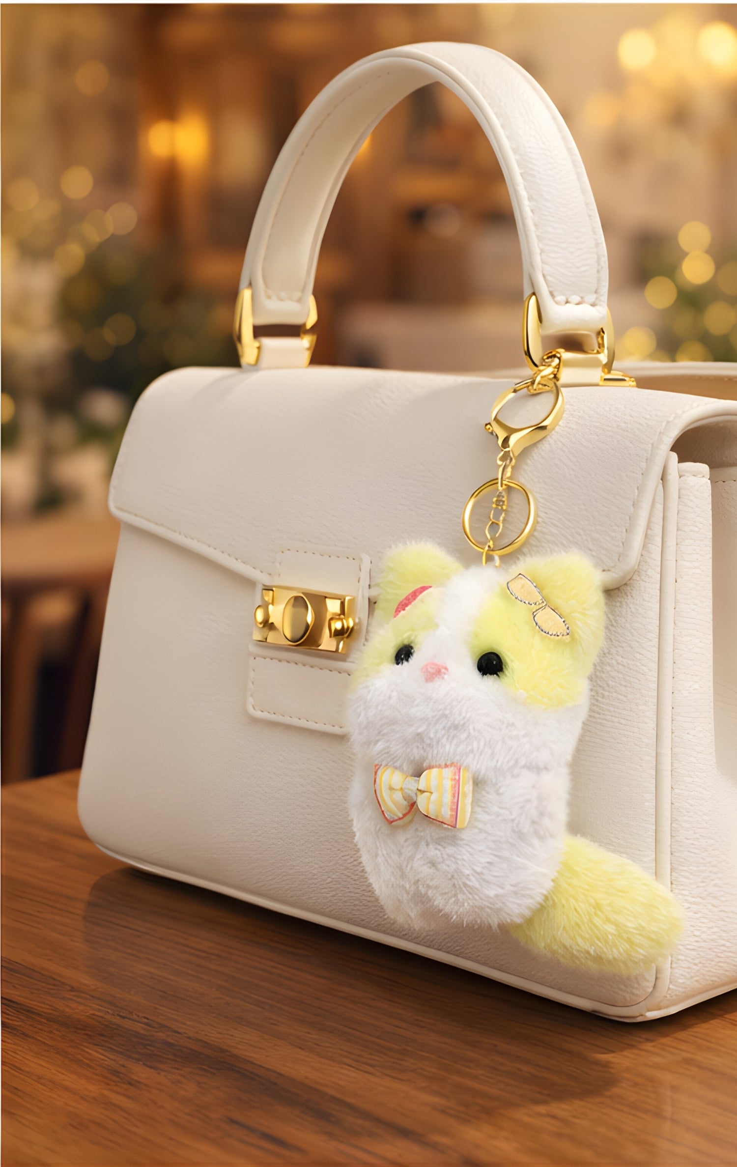 Tiny Yellow Snuggle Puff