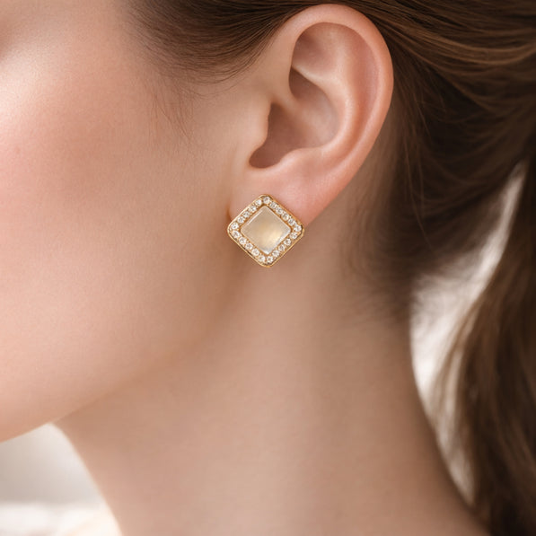Ivory Frame Stud