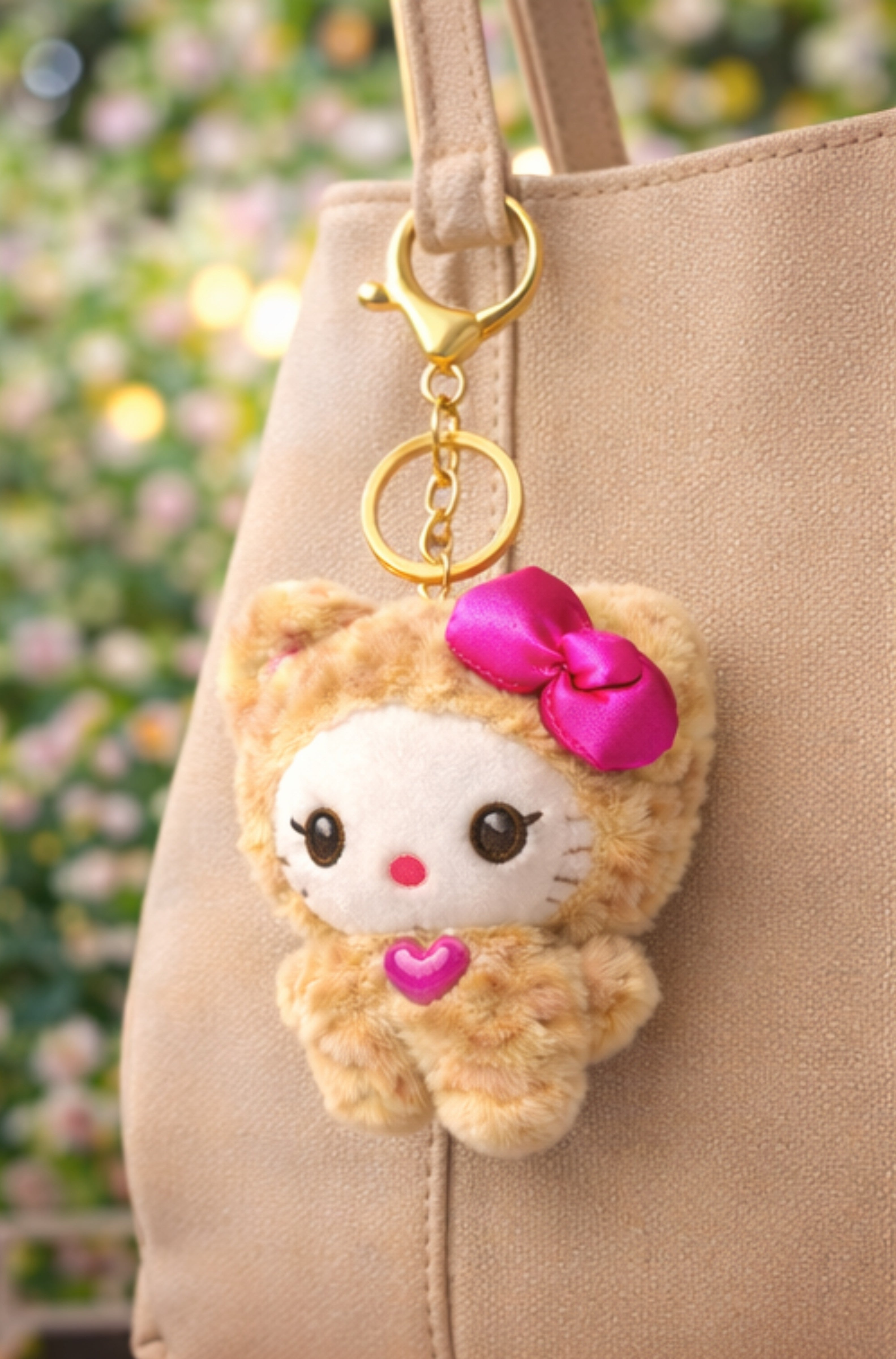 Mini Honey Brown Kitty Plush