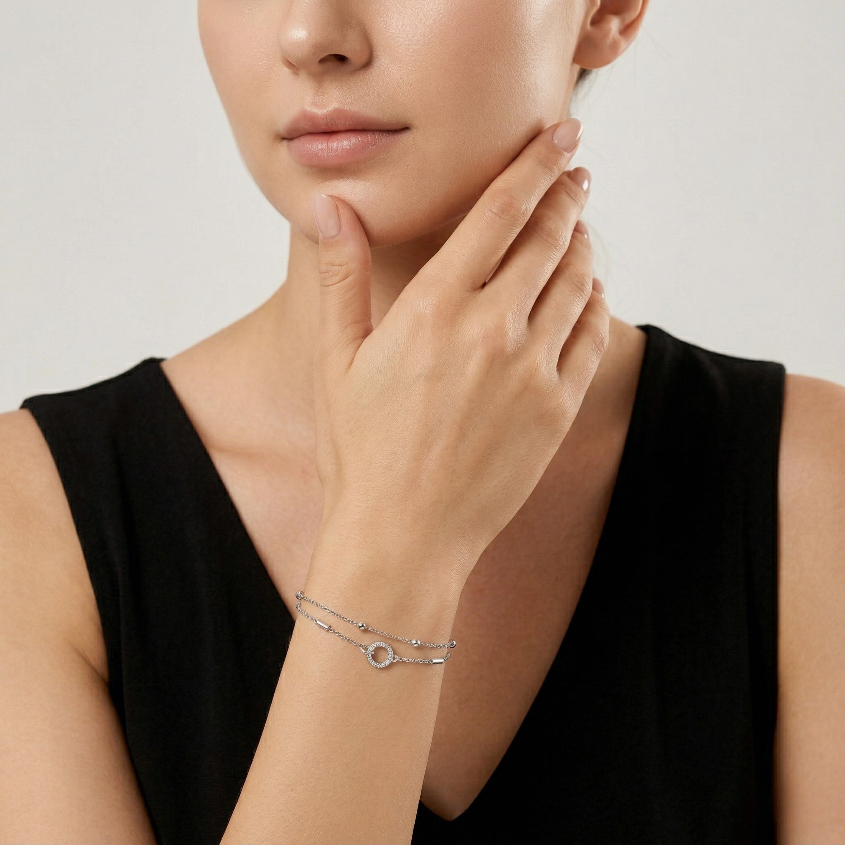 Infinity Circle Bracelet