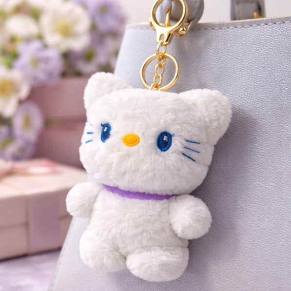 Purple Collar Fluffy Kitty