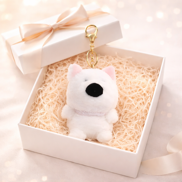 Baby Furry Dog Plush