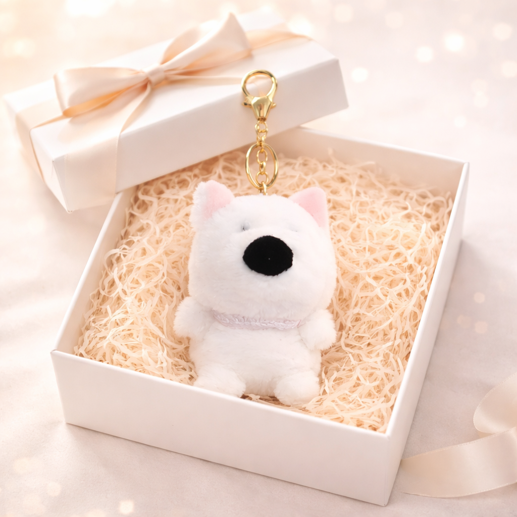 Baby Furry Dog Plush