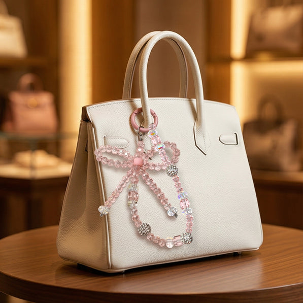 Rose Bow Couture Charm