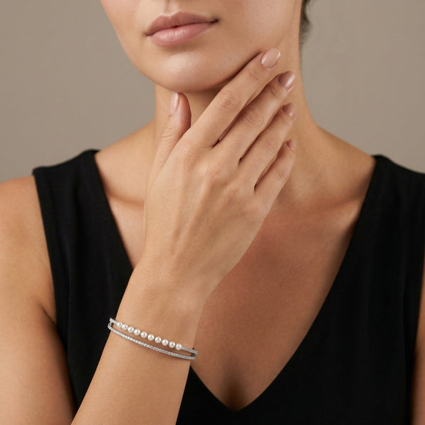 Pearl Grace Chain Bracelet