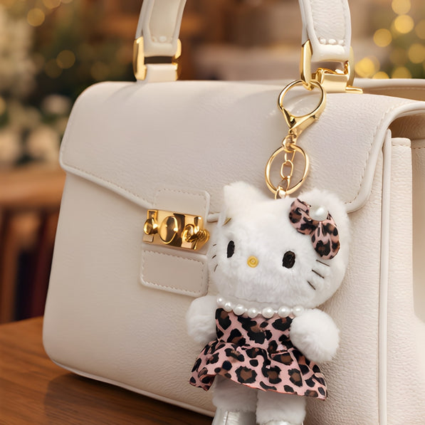 White Leopard Kitty Plush