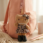 Brown Leopard Kitty Plush