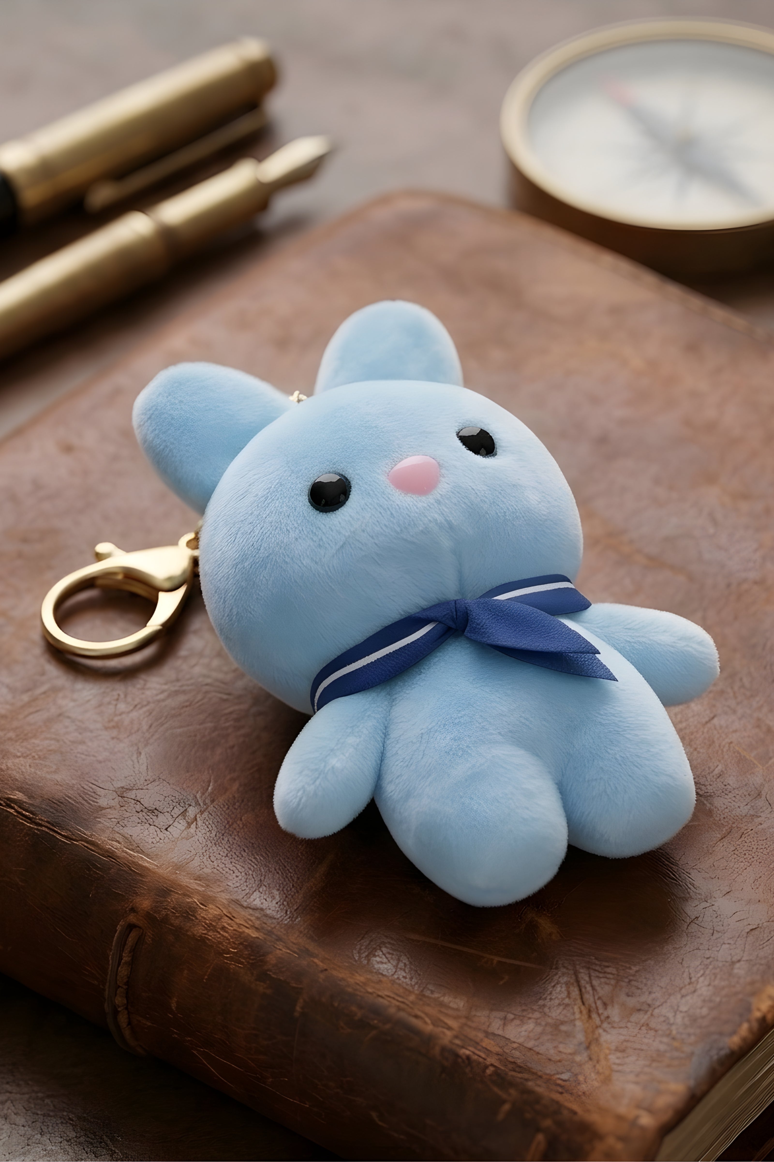 Scouty Sky Blue Bunny Charm