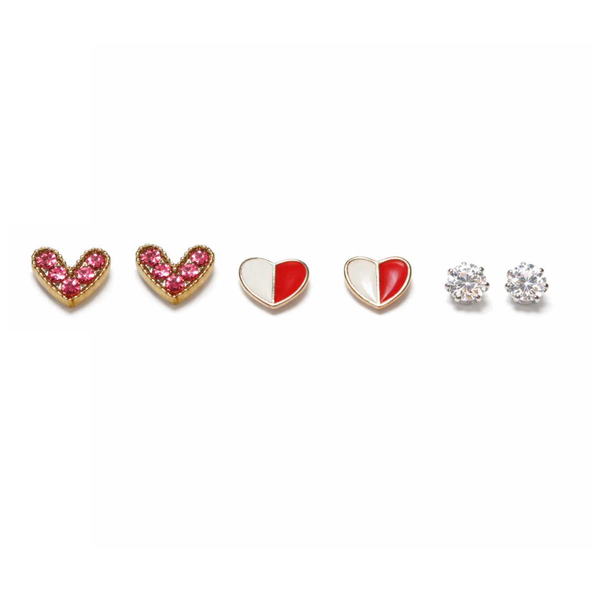 Fresh Mint Trio Stud Set