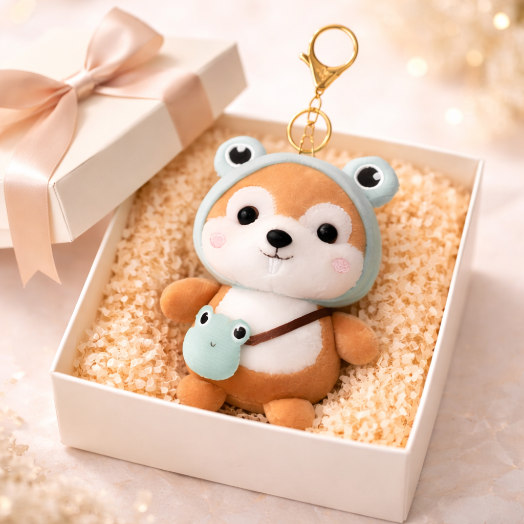 Froggy Mint Shiba Plush