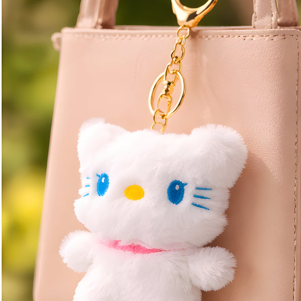 Pink Collar Fluffy Kitty