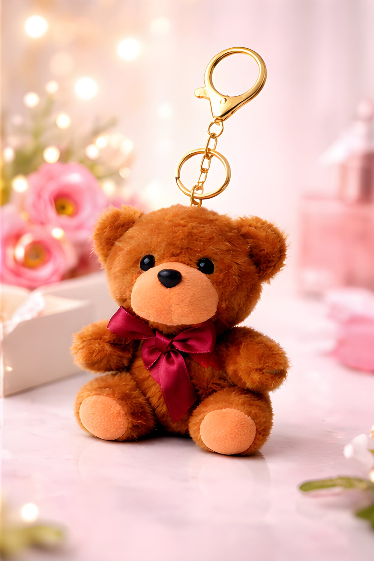 Cocoa Snowy Love Teddy Charm