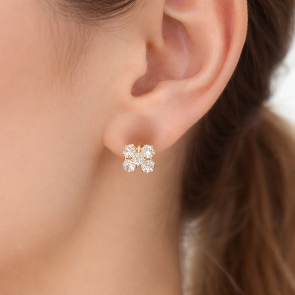 Dual Glam Pearl Stud