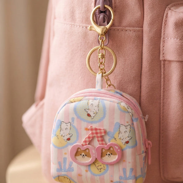 Pink Mini Bag Charm