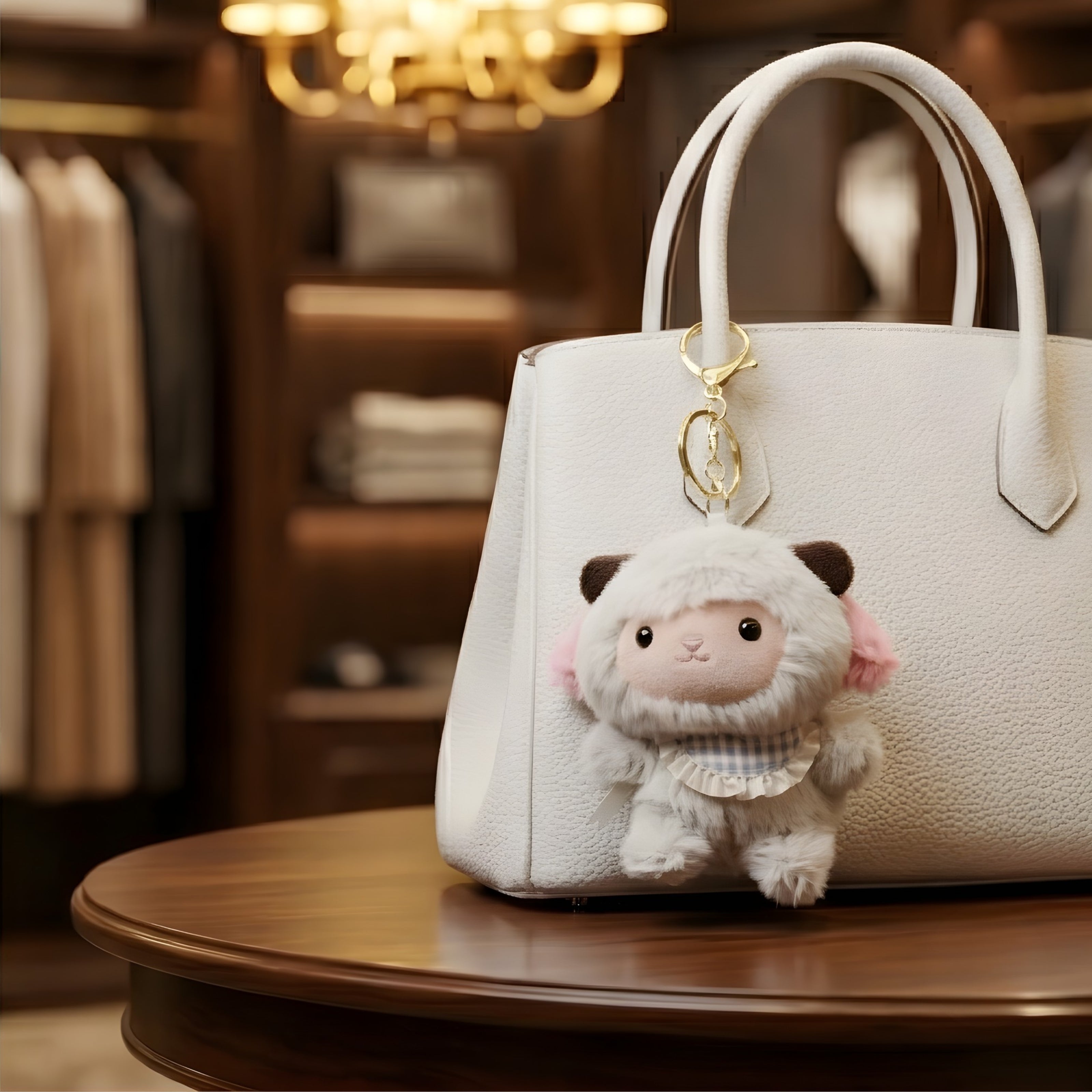 Baby Furry Lamb Plush