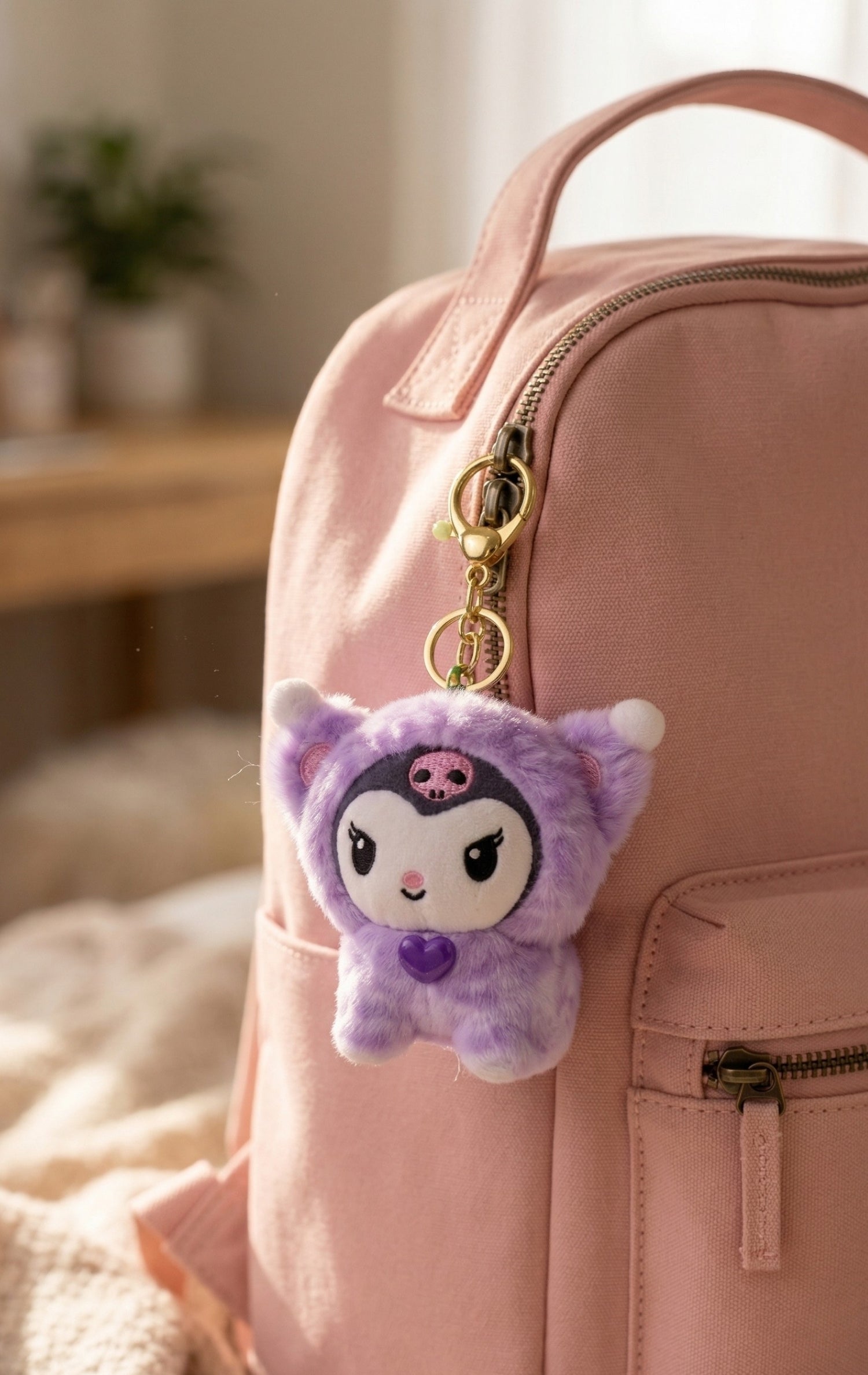 Mini Purple Kuromi Plush