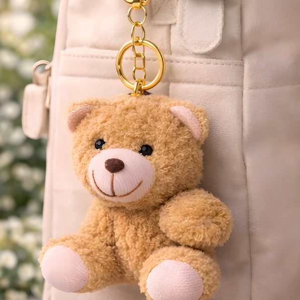 Dark Brown Shaggy Teddy Plush