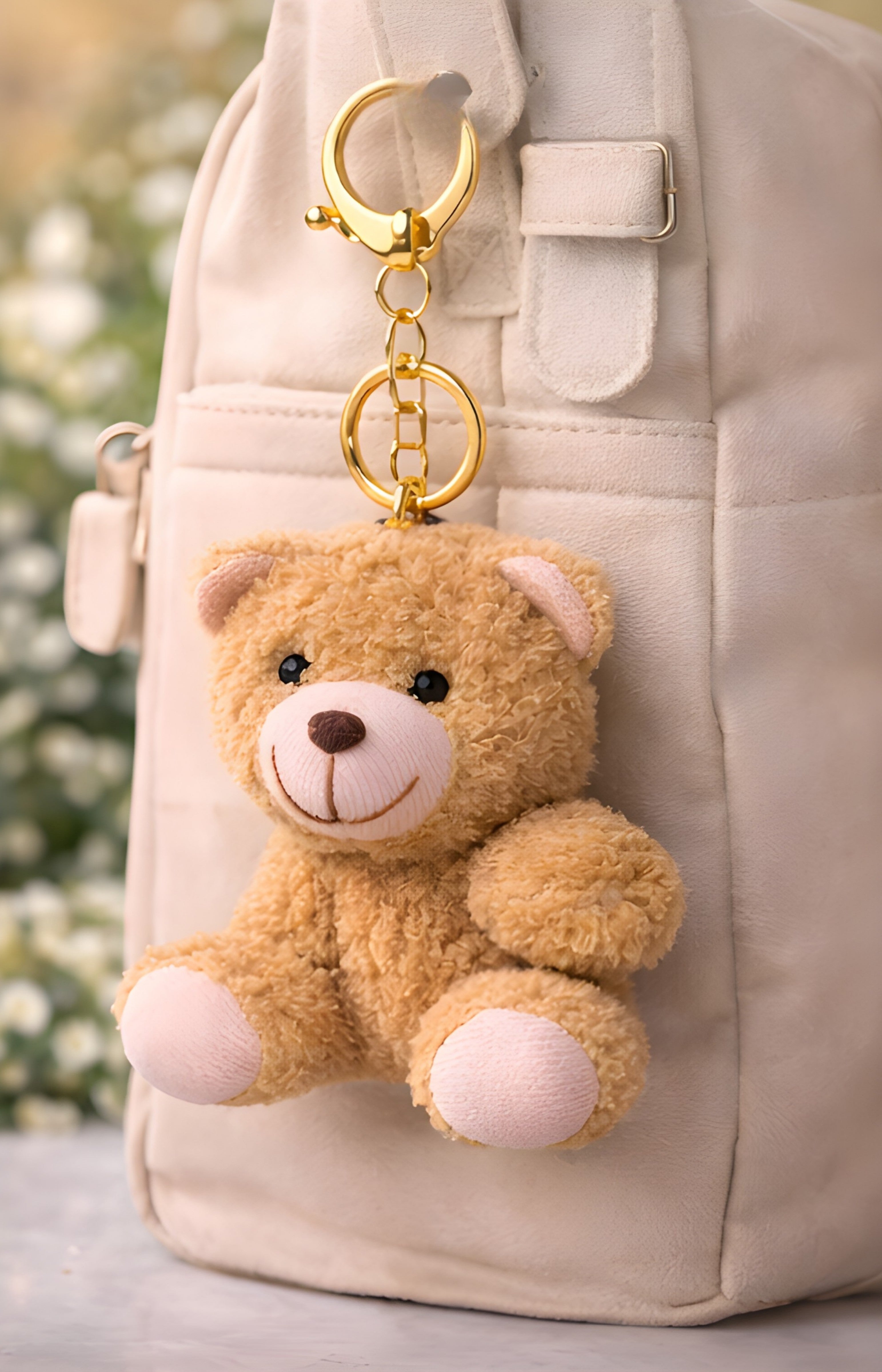 Dark Brown Shaggy Teddy Plush