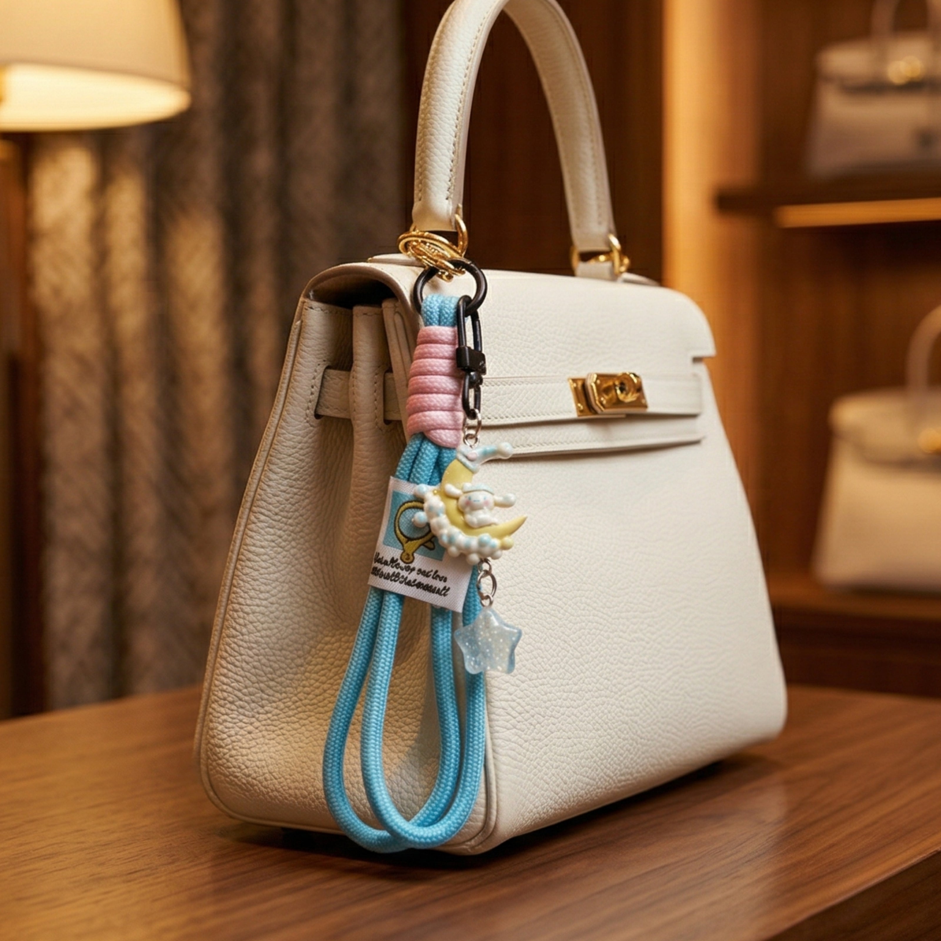 Cobalt Cord Opulence Charm