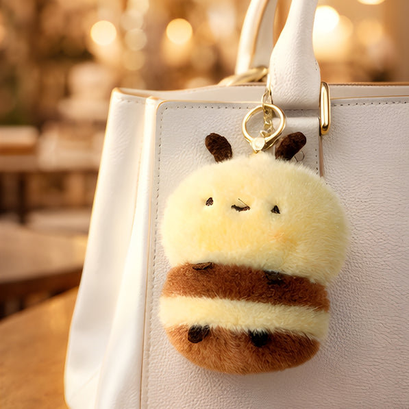 Honey Bee Plush Charm