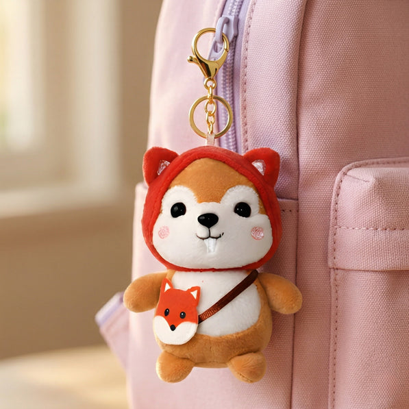 Foxy Red Shiba Squirrel Plush