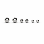 Silver Orb Stud Set