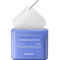 The Mediheal Watermide Moisture Pad is a cult-favorite K-Beauty essential specifically engineered for deep, long-lasting hydration and instant cooling. Below is an SEO-optimized product listing designed for high conversion and search visibility.

Product Title
Mediheal Watermide Moisture Pad (100 Pads) – Deep Hydration & Cooling Toner Pad | Icelandic Glacial Water & 10 Types of Hyaluronic Acid | Korean Skincare for De-puffing & Glowing Skin

Product Description
Drench Your Skin in 24-Hour Moisture
Say goodb